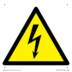 W012 Warning: Electricity